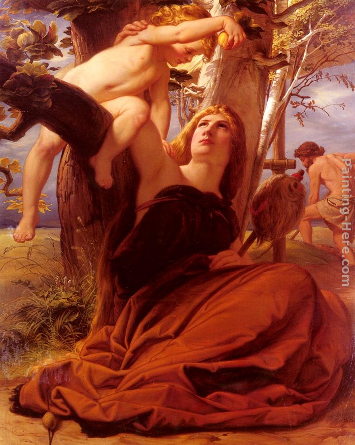 Edward von Steinle Adam and Eve after the Fall